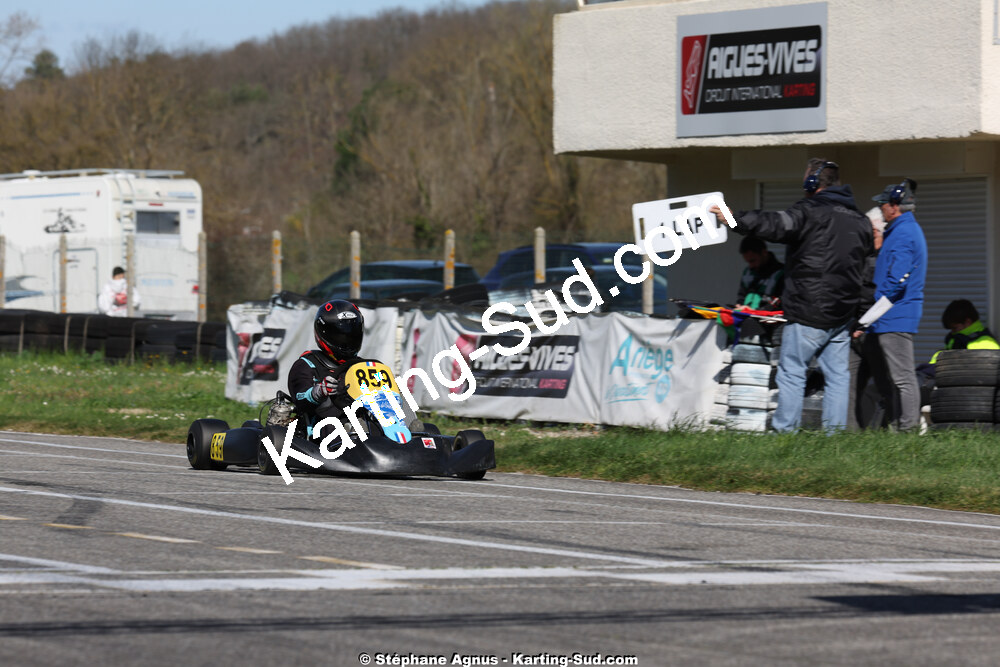 29 & 30/03/2025 : 2ème manche du Championnat du Sud au circuit d’Aigues-Vives (photos Stéphane Agnus) 2025 — karting