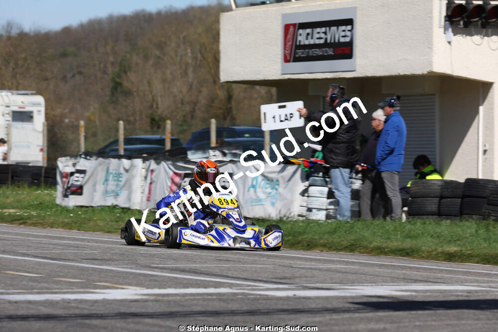 29 & 30/03/2025 : 2ème manche du Championnat du Sud au circuit d’Aigues-Vives (photos Stéphane Agnus) 2025 — karting