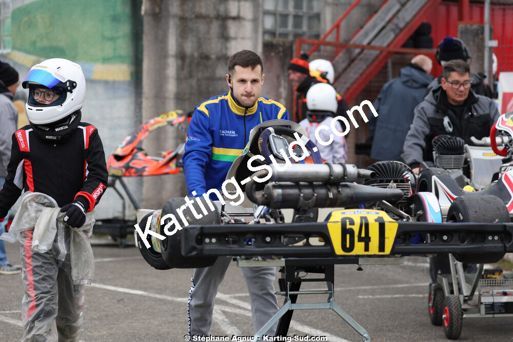 29 & 30/03/2025 : 2ème manche du Championnat du Sud au circuit d’Aigues-Vives (photos Stéphane Agnus) 2025 — karting