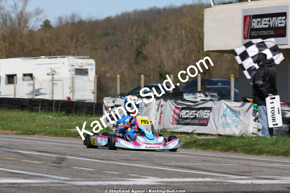 29 & 30/03/2025 : 2ème manche du Championnat du Sud au circuit d’Aigues-Vives (photos Stéphane Agnus) 2025 — karting