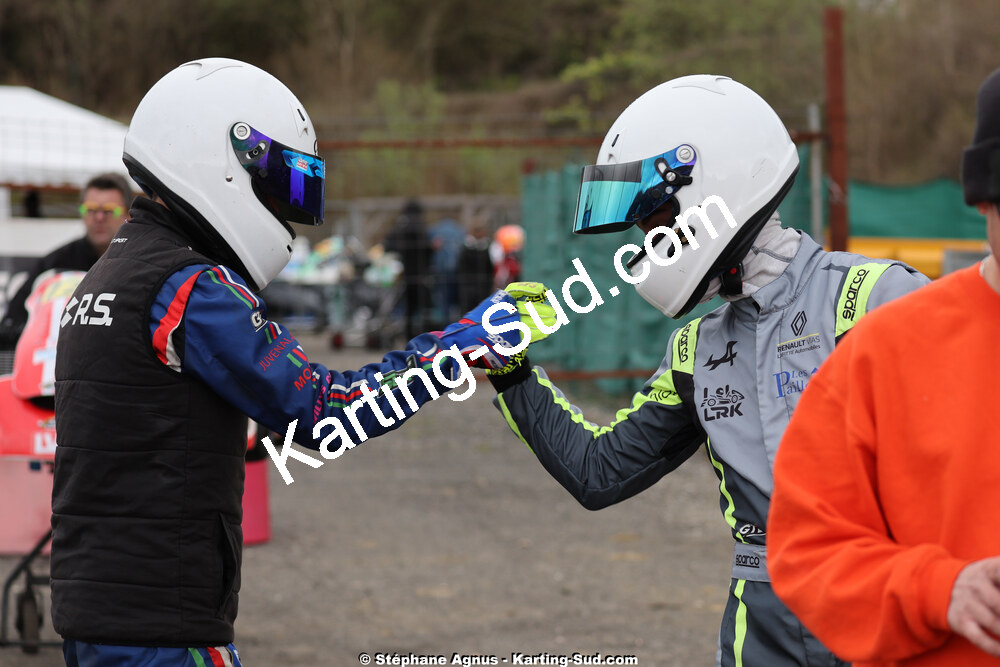 29 & 30/03/2025 : 2ème manche du Championnat du Sud au circuit d’Aigues-Vives (photos Stéphane Agnus) 2025 — karting