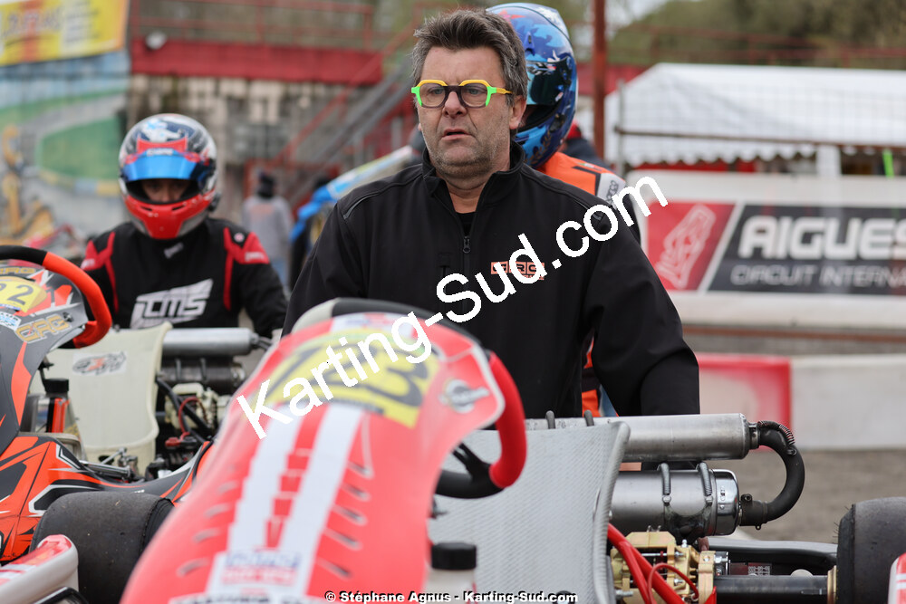 Christophe DELFAU — 29 & 30/03/2025 : 2ème manche du Championnat du Sud au circuit d’Aigues-Vives (photos Stéphane Agnus) 2025 — karting