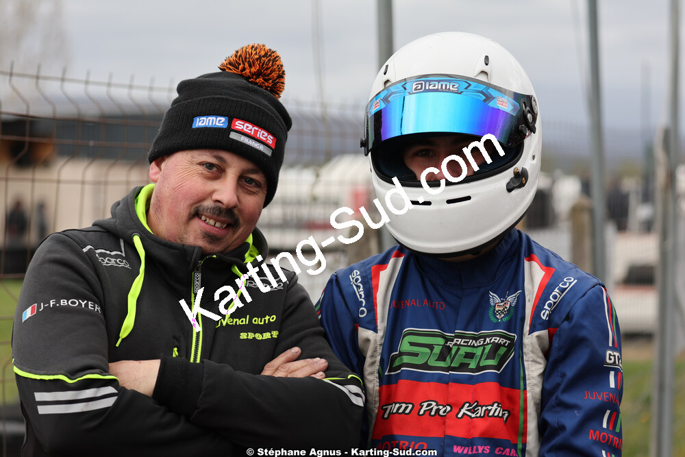 29 & 30/03/2025 : 2ème manche du Championnat du Sud au circuit d’Aigues-Vives (photos Stéphane Agnus) 2025 — karting