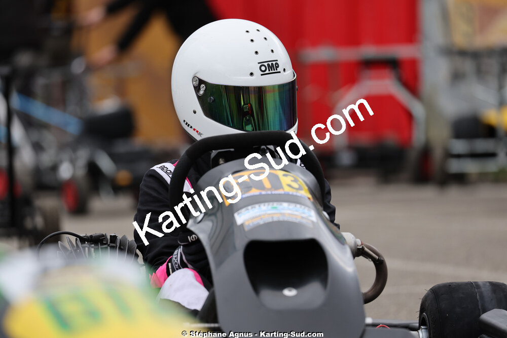 29 & 30/03/2025 : 2ème manche du Championnat du Sud au circuit d’Aigues-Vives (photos Stéphane Agnus) 2025 — karting