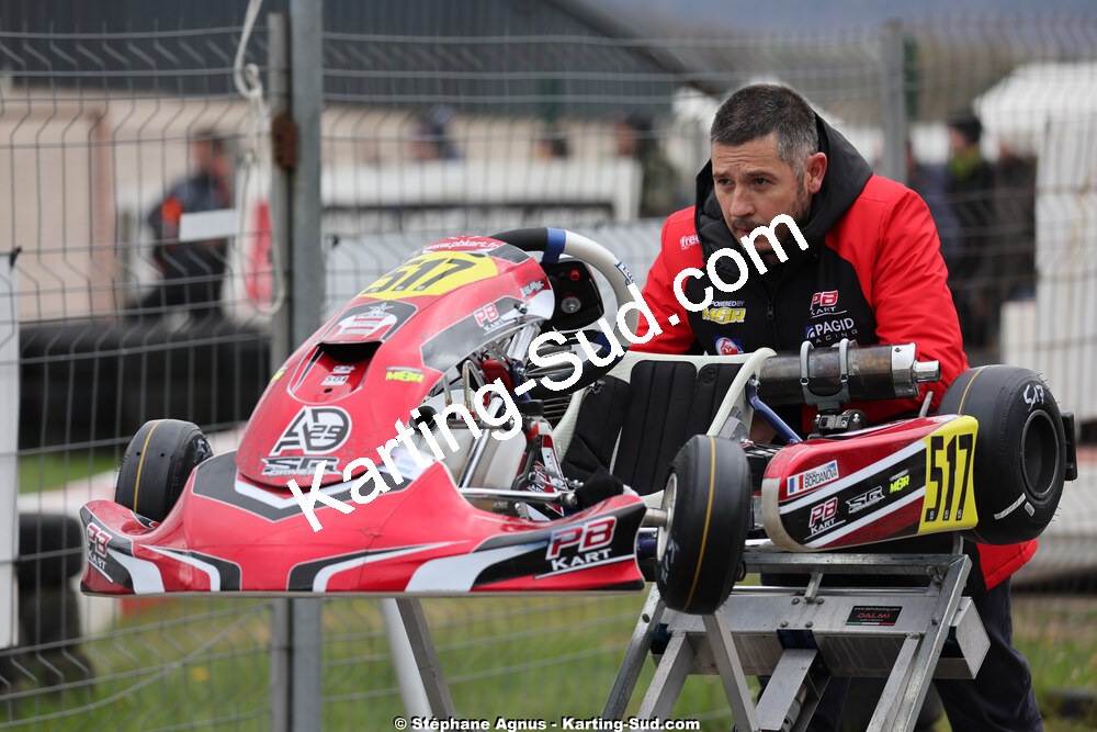Loic BORDANOVA — 29 & 30/03/2025 : 2ème manche du Championnat du Sud au circuit d’Aigues-Vives (photos Stéphane Agnus) 2025 — karting