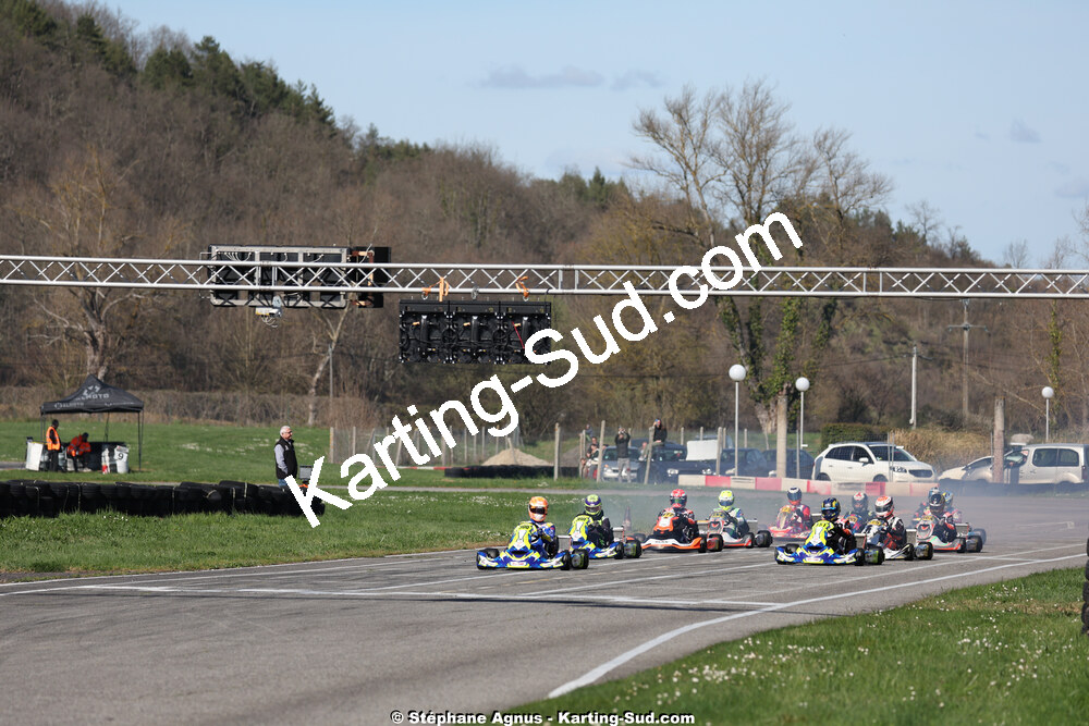29 & 30/03/2025 : 2ème manche du Championnat du Sud au circuit d’Aigues-Vives (photos Stéphane Agnus) 2025 — karting