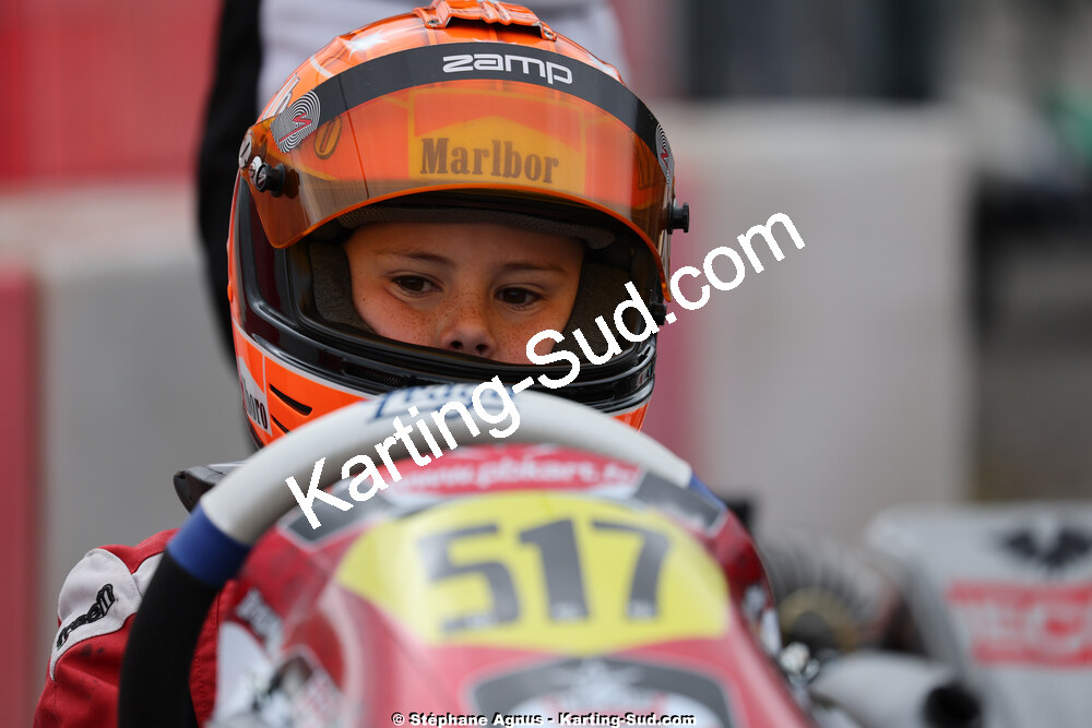 Aaron BORDANOVA — 29 & 30/03/2025 : 2ème manche du Championnat du Sud au circuit d’Aigues-Vives (photos Stéphane Agnus) 2025 — karting