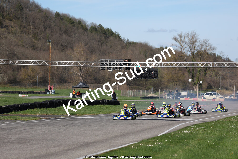29 & 30/03/2025 : 2ème manche du Championnat du Sud au circuit d’Aigues-Vives (photos Stéphane Agnus) 2025 — karting