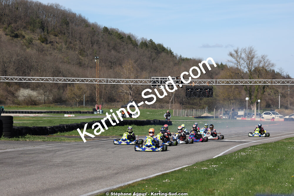 29 & 30/03/2025 : 2ème manche du Championnat du Sud au circuit d’Aigues-Vives (photos Stéphane Agnus) 2025 — karting