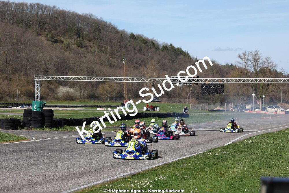 29 & 30/03/2025 : 2ème manche du Championnat du Sud au circuit d’Aigues-Vives (photos Stéphane Agnus) 2025 — karting