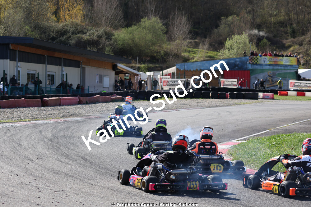 29 & 30/03/2025 : 2ème manche du Championnat du Sud au circuit d’Aigues-Vives (photos Stéphane Agnus) 2025 — karting
