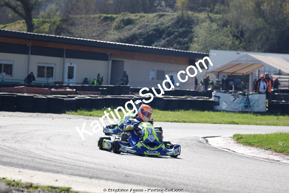 29 & 30/03/2025 : 2ème manche du Championnat du Sud au circuit d’Aigues-Vives (photos Stéphane Agnus) 2025 — karting