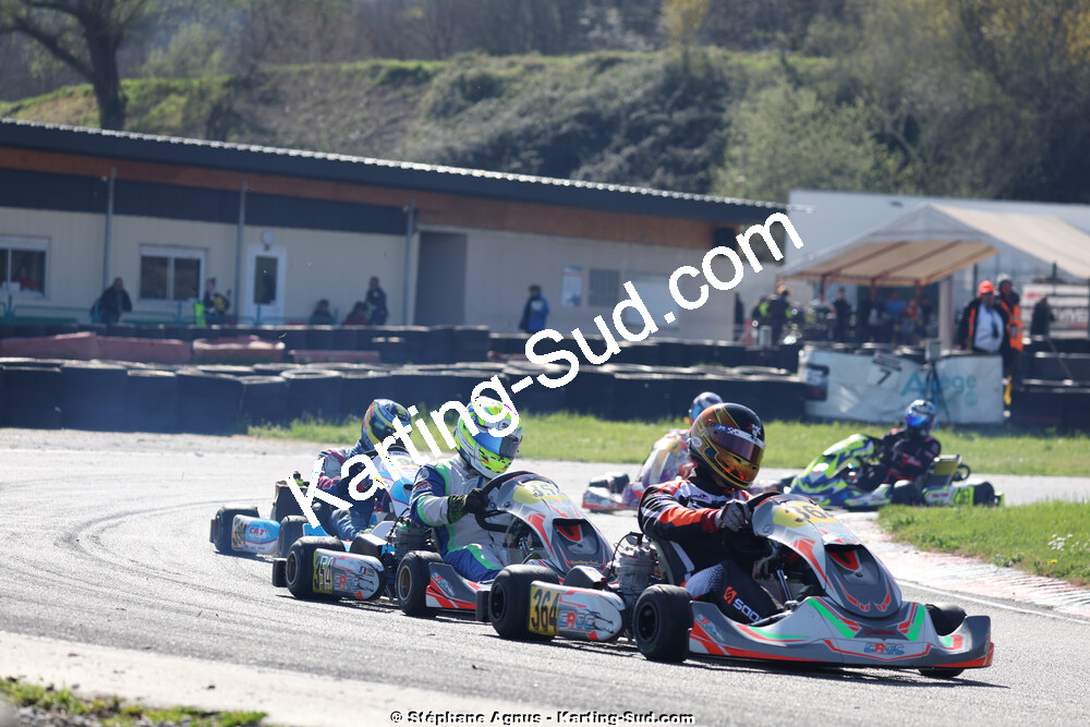29 & 30/03/2025 : 2ème manche du Championnat du Sud au circuit d’Aigues-Vives (photos Stéphane Agnus) 2025 — karting