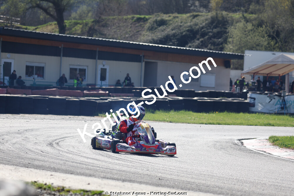29 & 30/03/2025 : 2ème manche du Championnat du Sud au circuit d’Aigues-Vives (photos Stéphane Agnus) 2025 — karting