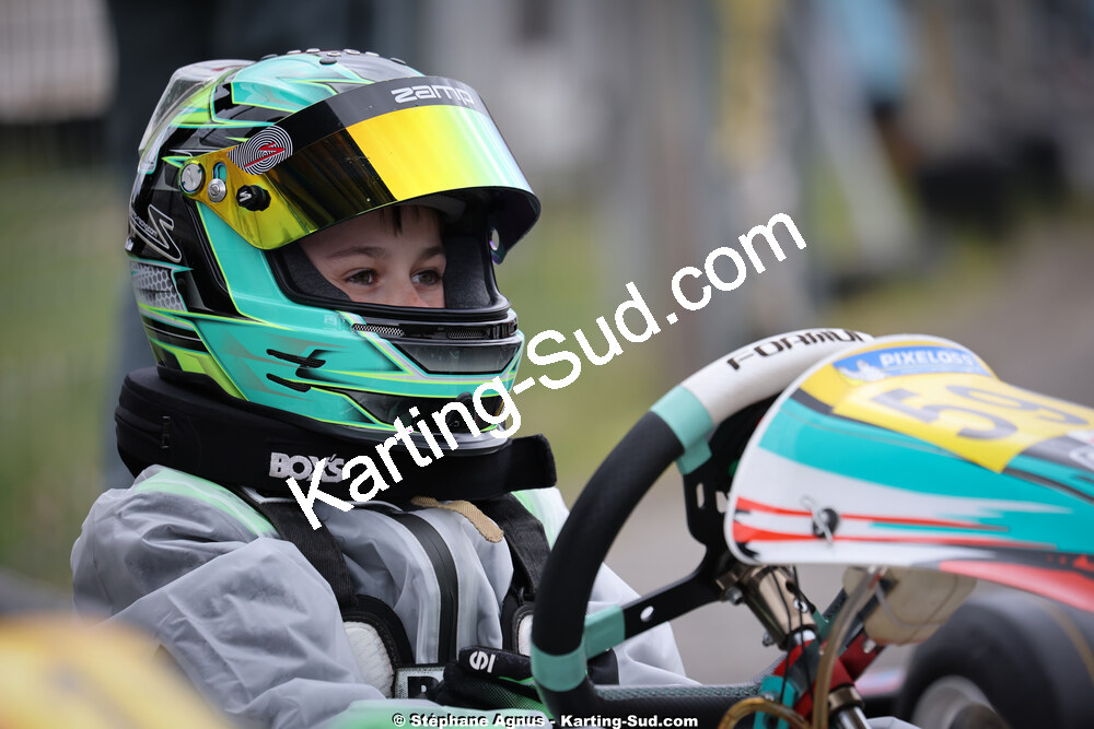 29 & 30/03/2025 : 2ème manche du Championnat du Sud au circuit d’Aigues-Vives (photos Stéphane Agnus) 2025 — karting