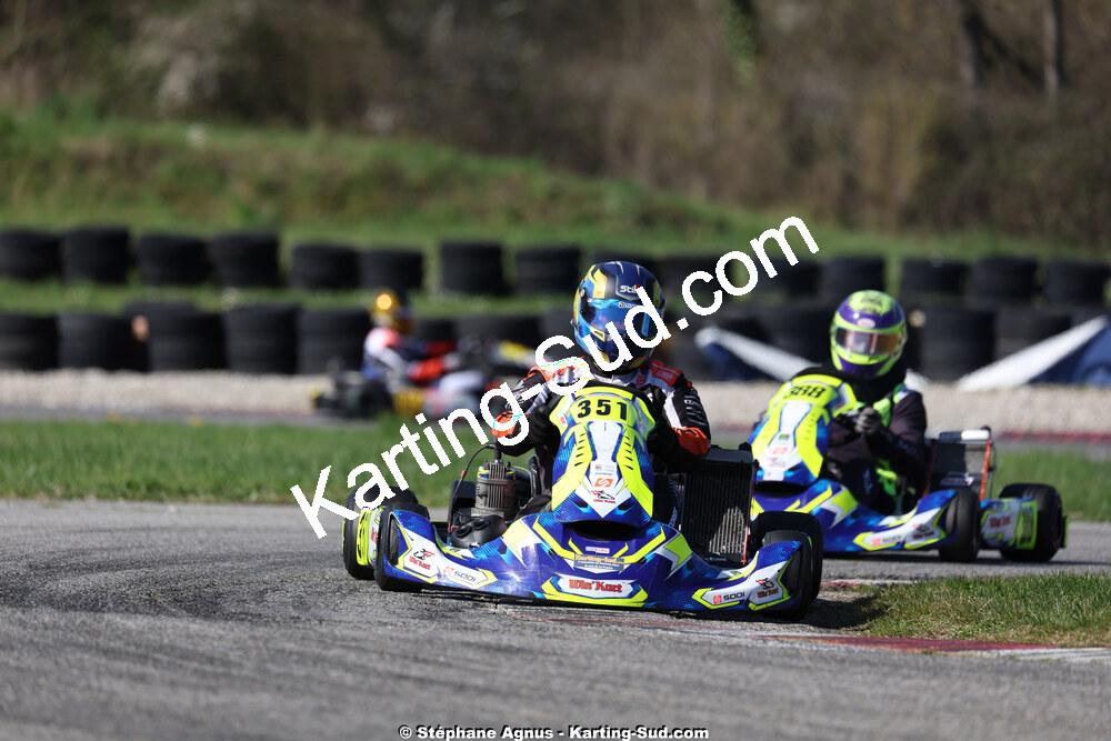 29 & 30/03/2025 : 2ème manche du Championnat du Sud au circuit d’Aigues-Vives (photos Stéphane Agnus) 2025 — karting