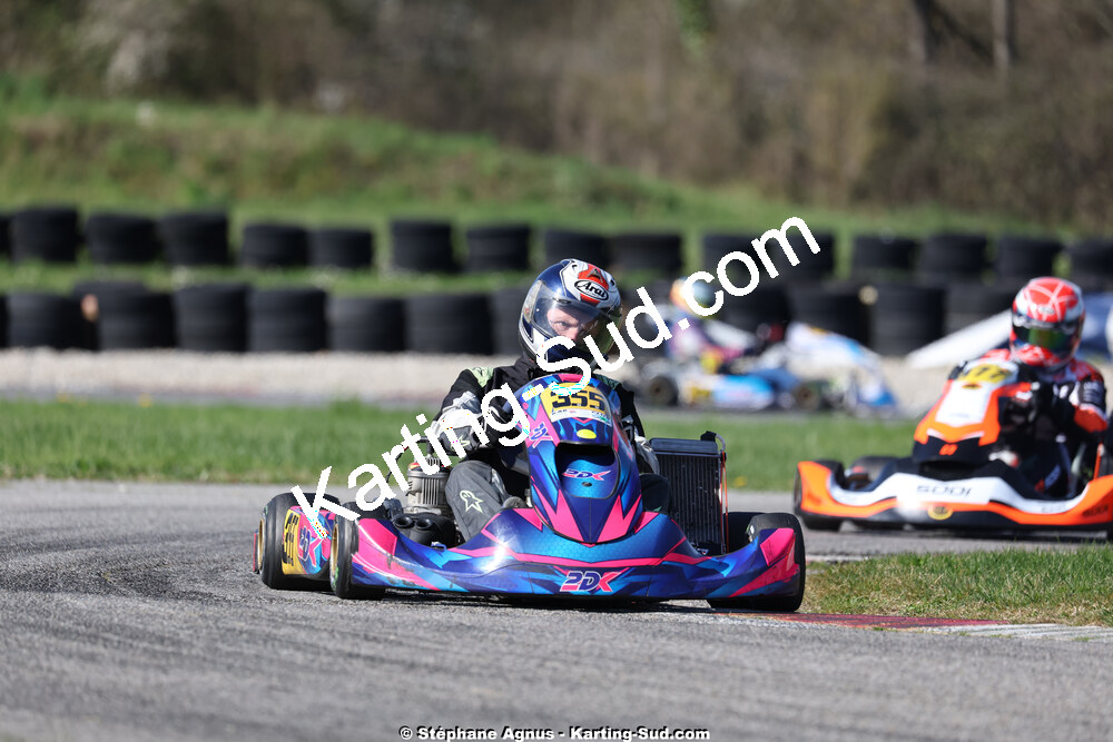 29 & 30/03/2025 : 2ème manche du Championnat du Sud au circuit d’Aigues-Vives (photos Stéphane Agnus) 2025 — karting