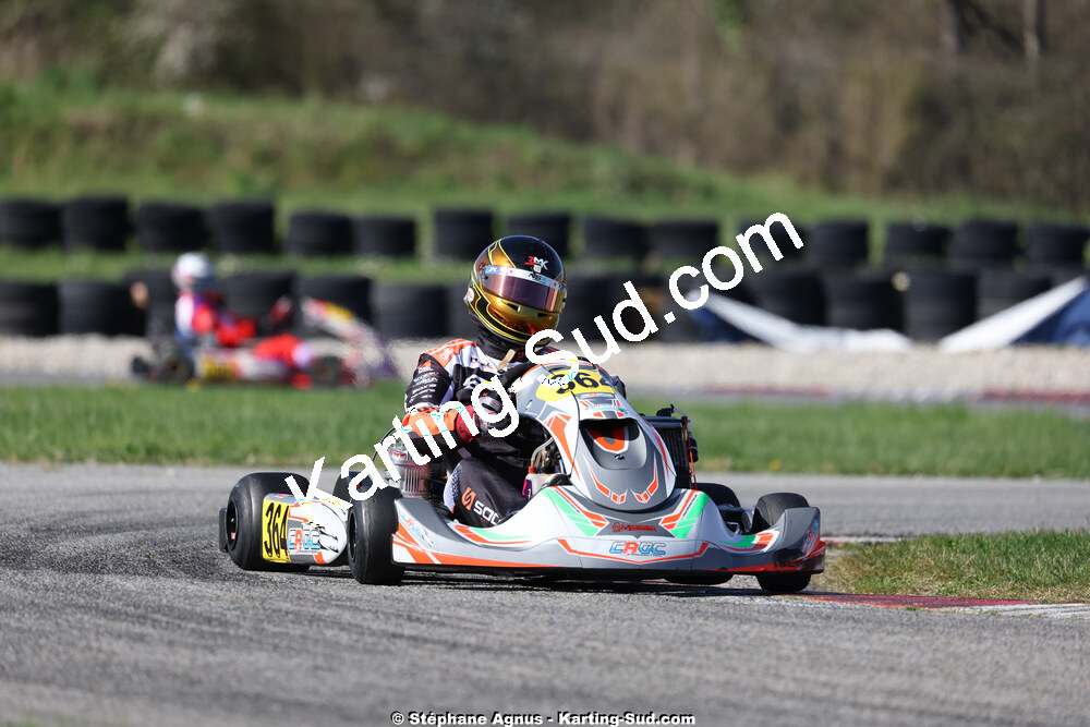 29 & 30/03/2025 : 2ème manche du Championnat du Sud au circuit d’Aigues-Vives (photos Stéphane Agnus) 2025 — karting