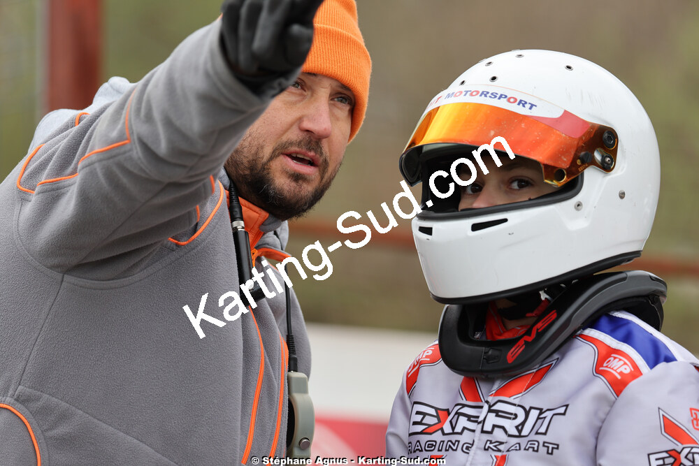 Christophe BENOIT — 29 & 30/03/2025 : 2ème manche du Championnat du Sud au circuit d’Aigues-Vives (photos Stéphane Agnus) 2025 — karting