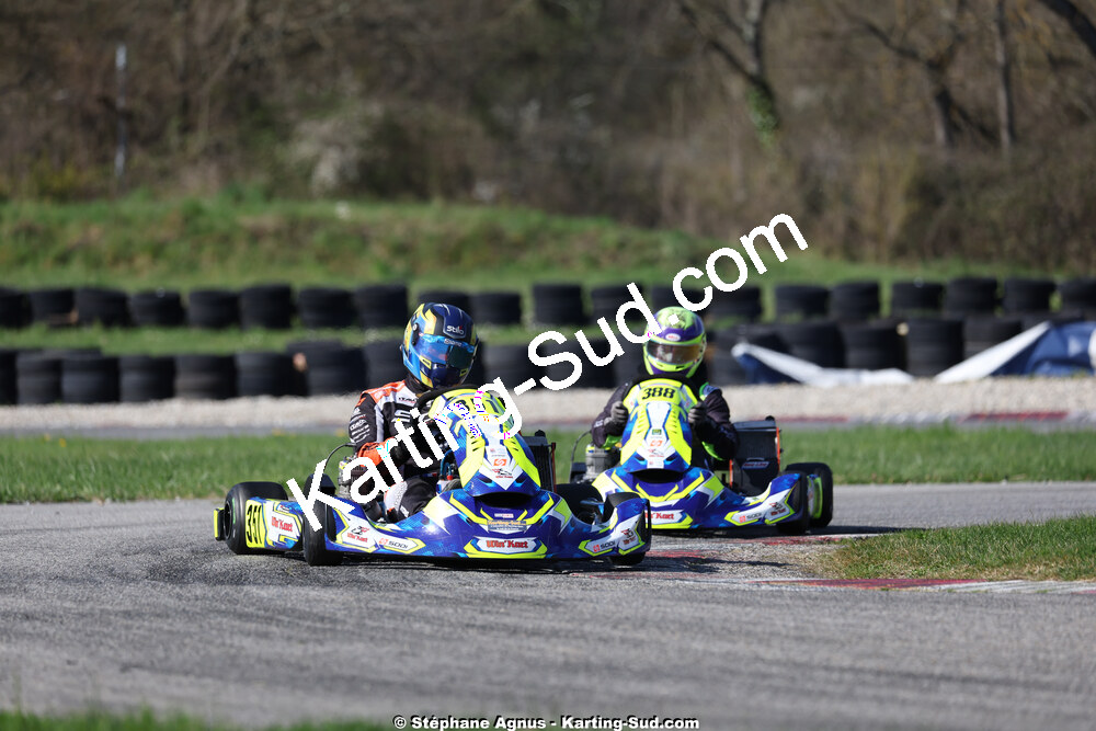 29 & 30/03/2025 : 2ème manche du Championnat du Sud au circuit d’Aigues-Vives (photos Stéphane Agnus) 2025 — karting