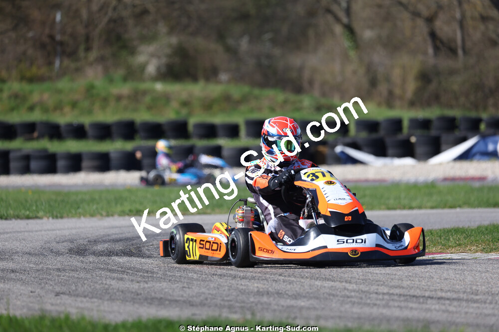 29 & 30/03/2025 : 2ème manche du Championnat du Sud au circuit d’Aigues-Vives (photos Stéphane Agnus) 2025 — karting