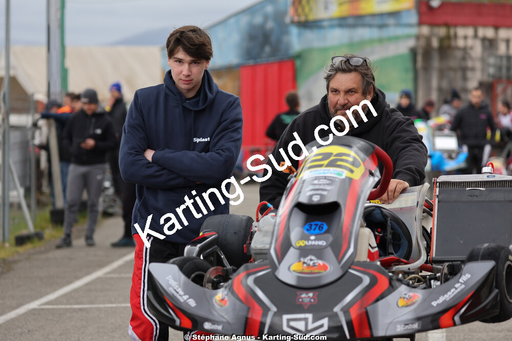 29 & 30/03/2025 : 2ème manche du Championnat du Sud au circuit d’Aigues-Vives (photos Stéphane Agnus) 2025 — karting