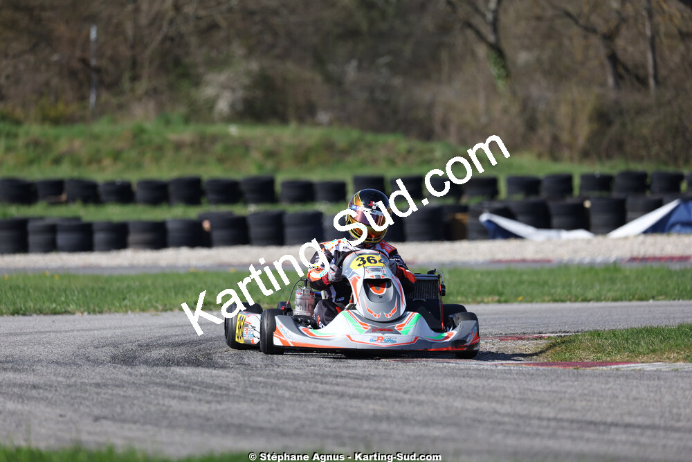 29 & 30/03/2025 : 2ème manche du Championnat du Sud au circuit d’Aigues-Vives (photos Stéphane Agnus) 2025 — karting