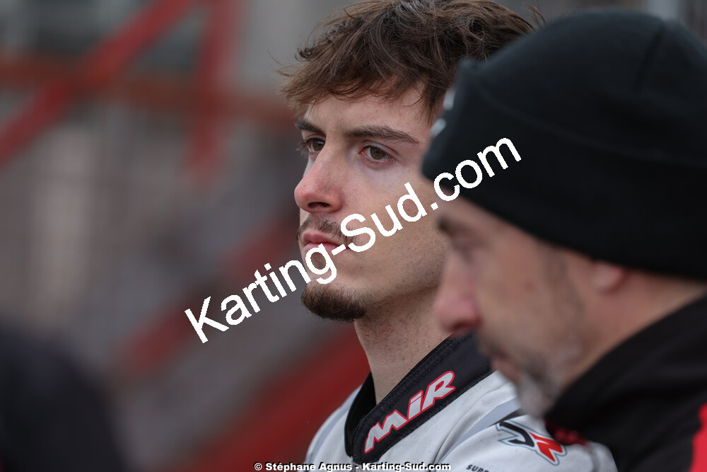 Enzo LACREUSE — 29 & 30/03/2025 : 2ème manche du Championnat du Sud au circuit d’Aigues-Vives (photos Stéphane Agnus) 2025 — karting