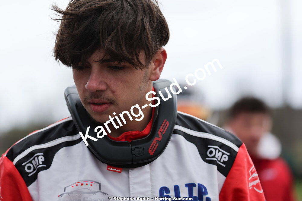 Sacha CATALA — 29 & 30/03/2025 : 2ème manche du Championnat du Sud au circuit d’Aigues-Vives (photos Stéphane Agnus) 2025 — karting