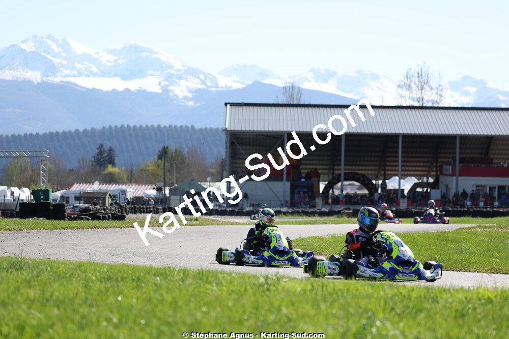 29 & 30/03/2025 : 2ème manche du Championnat du Sud au circuit d’Aigues-Vives (photos Stéphane Agnus) 2025 — karting