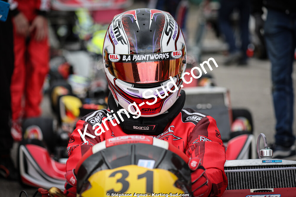 29 & 30/03/2025 : 2ème manche du Championnat du Sud au circuit d’Aigues-Vives (photos Stéphane Agnus) 2025 — karting