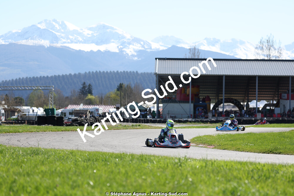 29 & 30/03/2025 : 2ème manche du Championnat du Sud au circuit d’Aigues-Vives (photos Stéphane Agnus) 2025 — karting
