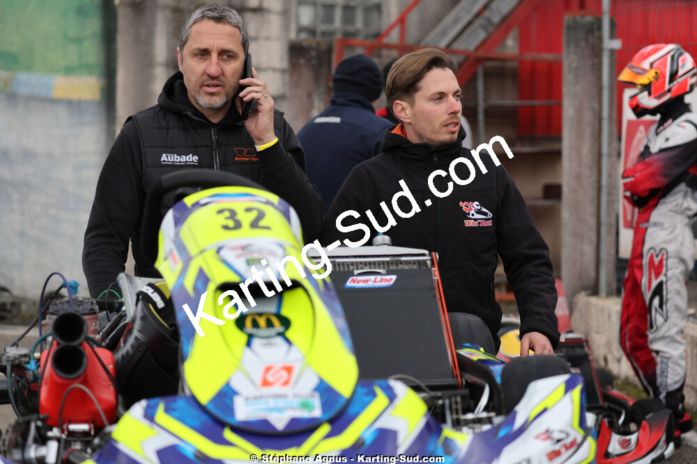 Sébastien BOYER, Yohan SOGUEL — 29 & 30/03/2025 : 2ème manche du Championnat du Sud au circuit d’Aigues-Vives (photos Stéphane Agnus) 2025 — karting