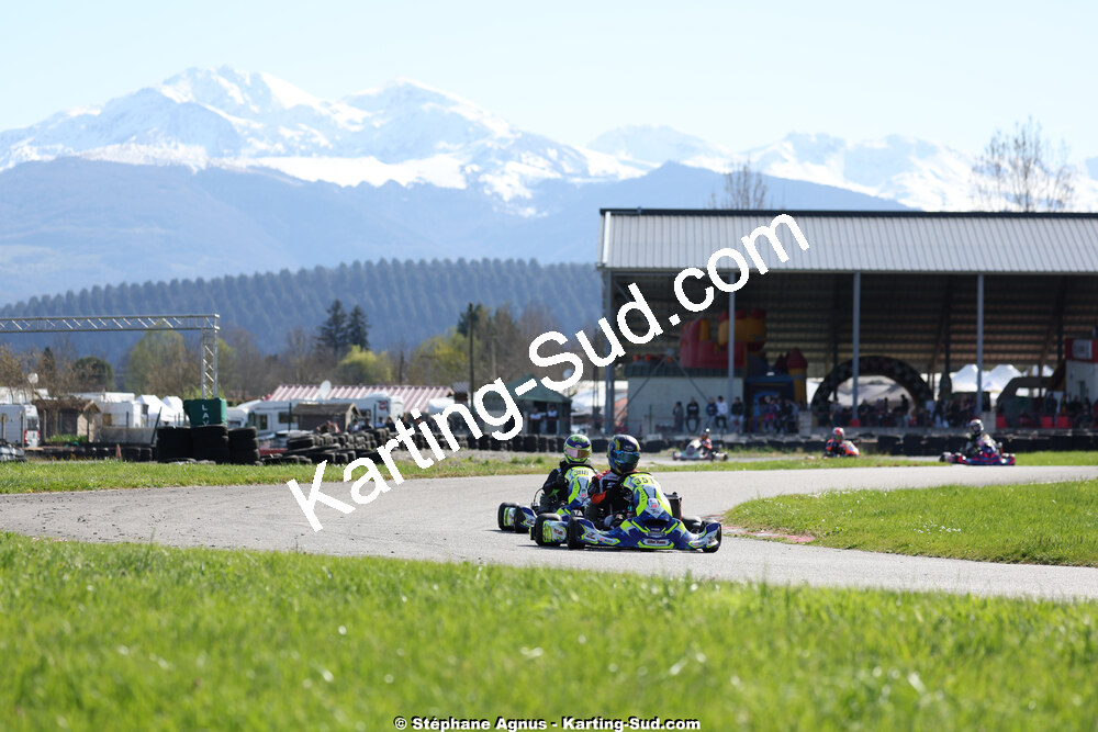 29 & 30/03/2025 : 2ème manche du Championnat du Sud au circuit d’Aigues-Vives (photos Stéphane Agnus) 2025 — karting