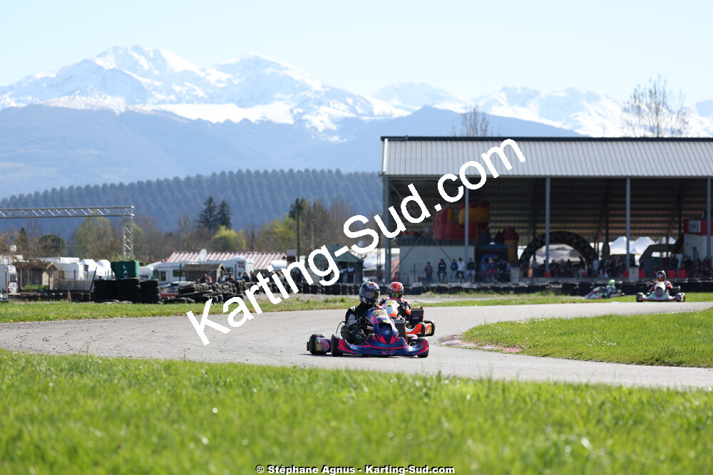29 & 30/03/2025 : 2ème manche du Championnat du Sud au circuit d’Aigues-Vives (photos Stéphane Agnus) 2025 — karting