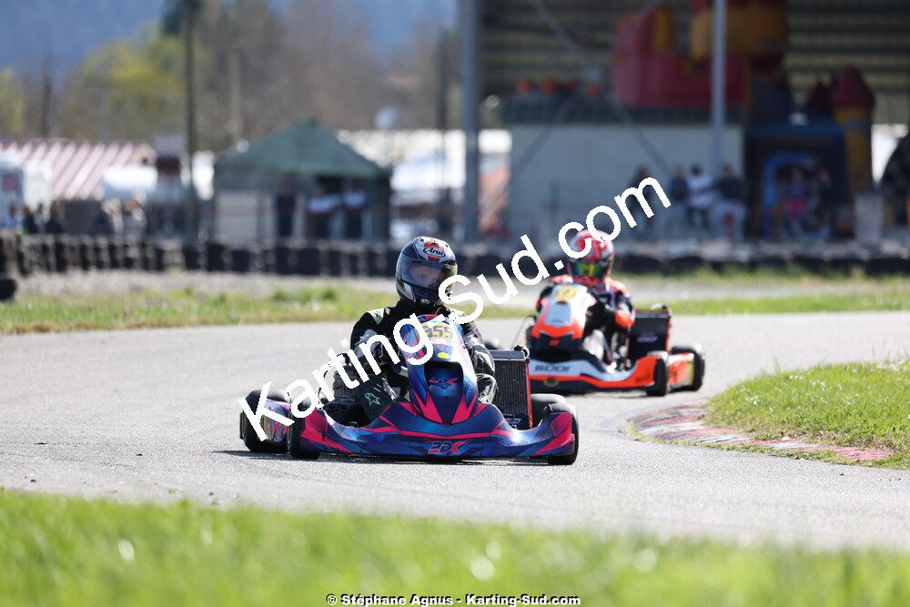 29 & 30/03/2025 : 2ème manche du Championnat du Sud au circuit d’Aigues-Vives (photos Stéphane Agnus) 2025 — karting