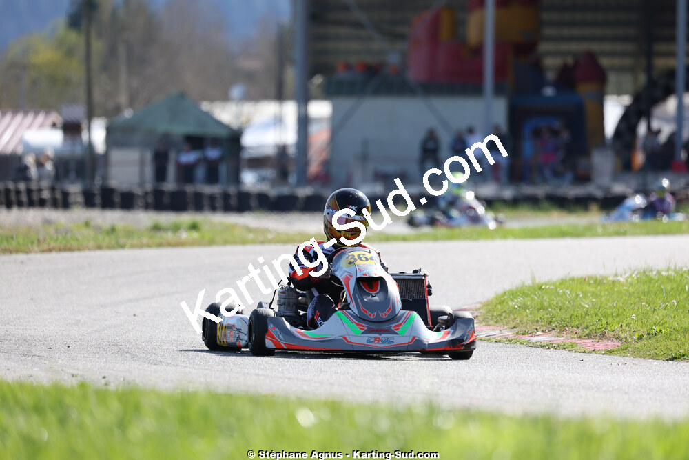 29 & 30/03/2025 : 2ème manche du Championnat du Sud au circuit d’Aigues-Vives (photos Stéphane Agnus) 2025 — karting