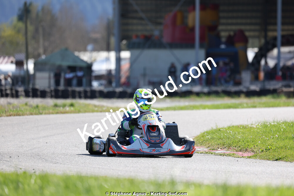 29 & 30/03/2025 : 2ème manche du Championnat du Sud au circuit d’Aigues-Vives (photos Stéphane Agnus) 2025 — karting
