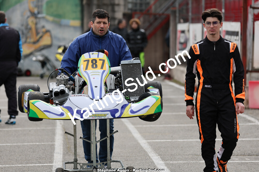 29 & 30/03/2025 : 2ème manche du Championnat du Sud au circuit d’Aigues-Vives (photos Stéphane Agnus) 2025 — karting