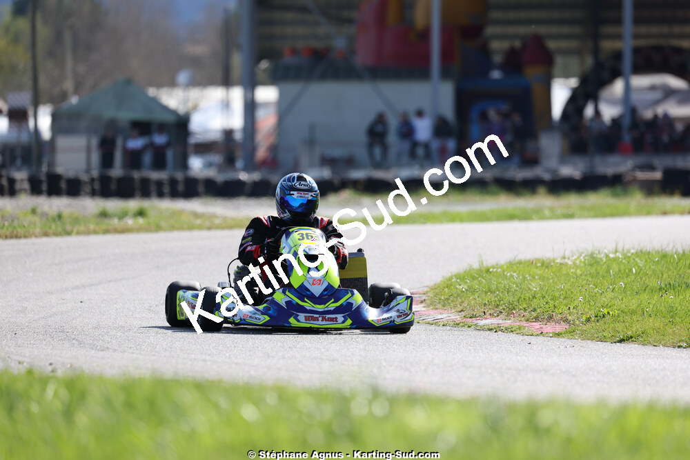 29 & 30/03/2025 : 2ème manche du Championnat du Sud au circuit d’Aigues-Vives (photos Stéphane Agnus) 2025 — karting