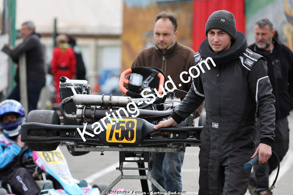 29 & 30/03/2025 : 2ème manche du Championnat du Sud au circuit d’Aigues-Vives (photos Stéphane Agnus) 2025 — karting