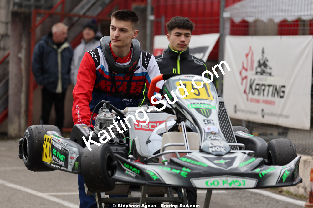 Colyn TETUA — 29 & 30/03/2025 : 2ème manche du Championnat du Sud au circuit d’Aigues-Vives (photos Stéphane Agnus) 2025 — karting