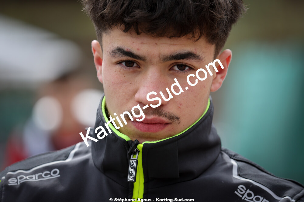 Colyn TETUA — 29 & 30/03/2025 : 2ème manche du Championnat du Sud au circuit d’Aigues-Vives (photos Stéphane Agnus) 2025 — karting