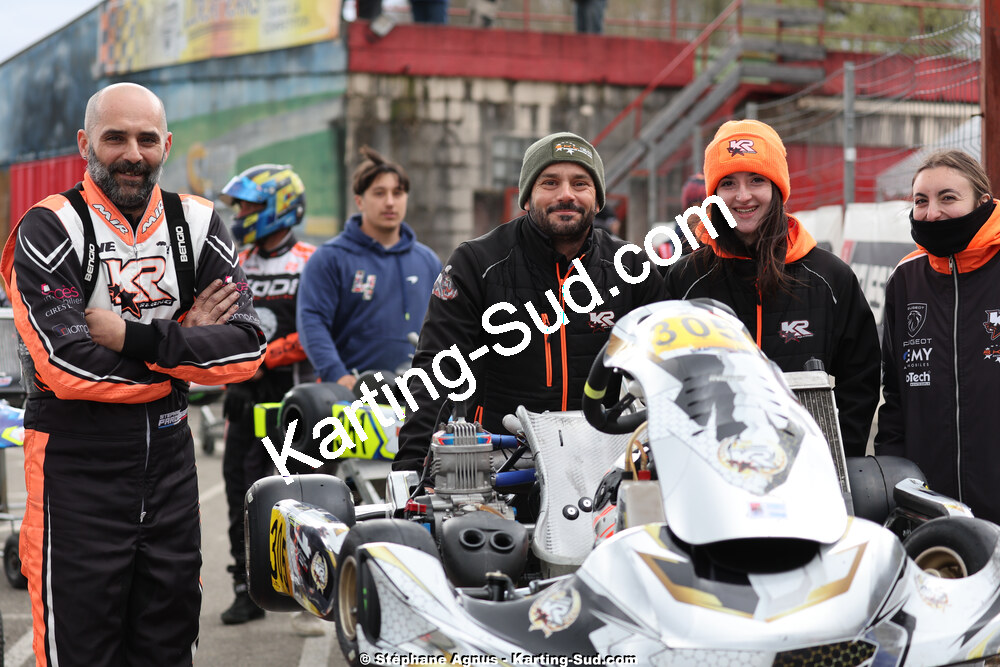 Kenny ROBLES, Stéphane PAROISSIEN — 29 & 30/03/2025 : 2ème manche du Championnat du Sud au circuit d’Aigues-Vives (photos Stéphane Agnus) 2025 — karting