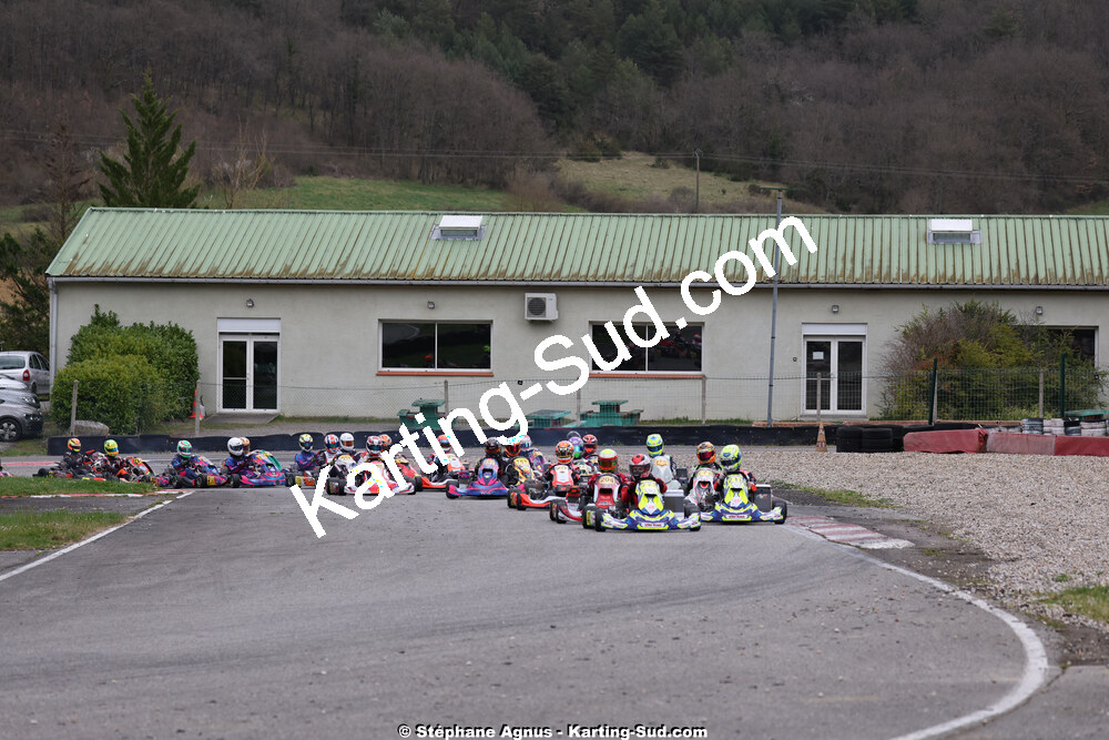 29 & 30/03/2025 : 2ème manche du Championnat du Sud au circuit d’Aigues-Vives (photos Stéphane Agnus) 2025 — karting