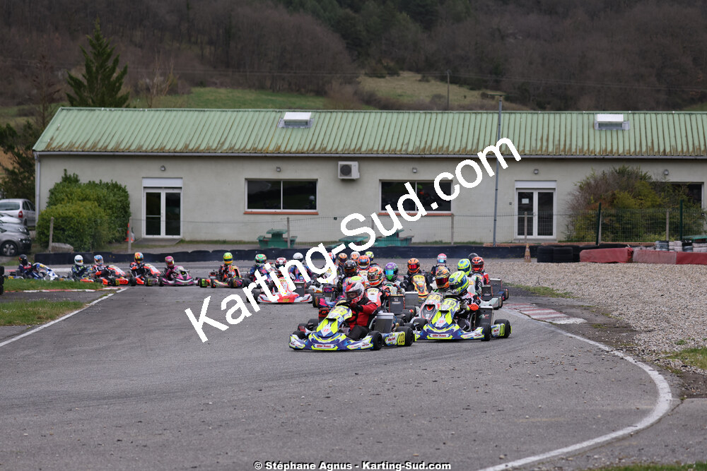 29 & 30/03/2025 : 2ème manche du Championnat du Sud au circuit d’Aigues-Vives (photos Stéphane Agnus) 2025 — karting