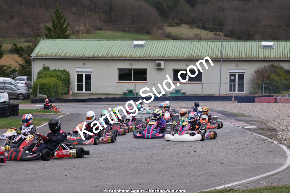 29 & 30/03/2025 : 2ème manche du Championnat du Sud au circuit d’Aigues-Vives (photos Stéphane Agnus) 2025 — karting