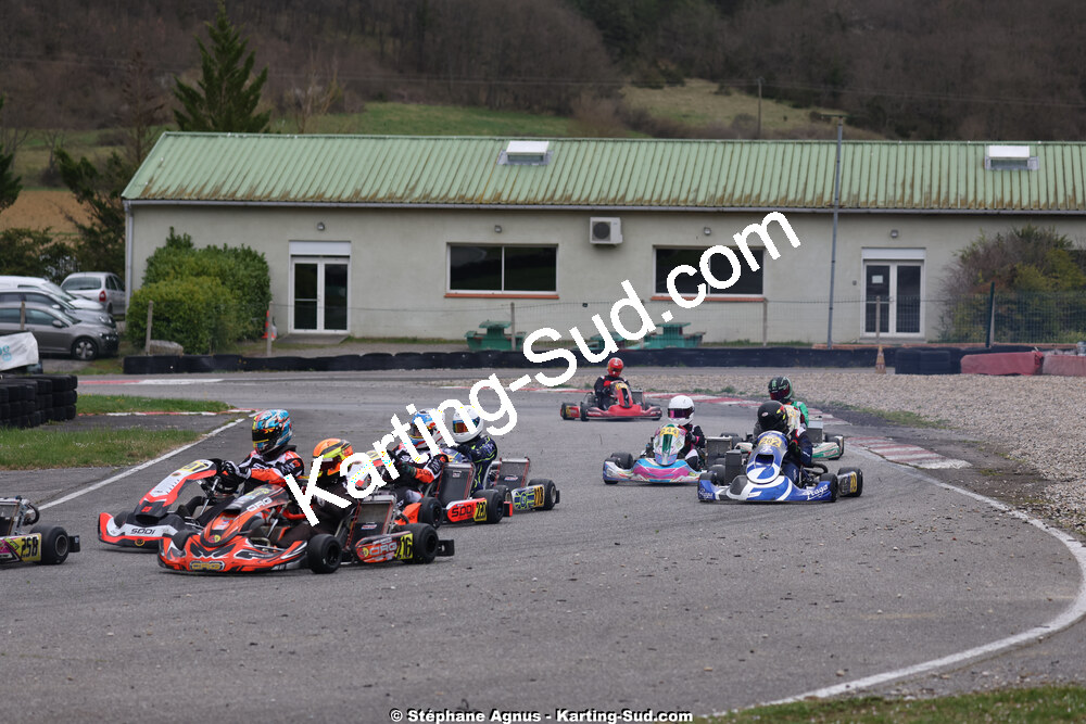 29 & 30/03/2025 : 2ème manche du Championnat du Sud au circuit d’Aigues-Vives (photos Stéphane Agnus) 2025 — karting