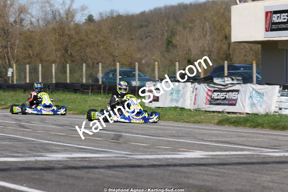 29 & 30/03/2025 : 2ème manche du Championnat du Sud au circuit d’Aigues-Vives (photos Stéphane Agnus) 2025 — karting