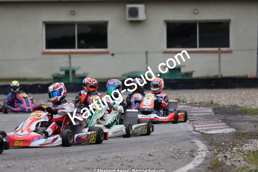 29 & 30/03/2025 : 2ème manche du Championnat du Sud au circuit d’Aigues-Vives (photos Stéphane Agnus) 2025 — karting